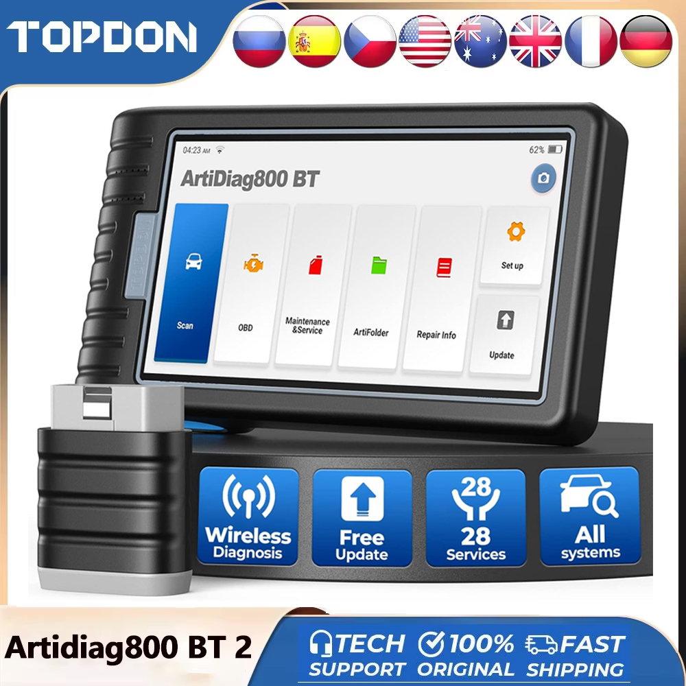 TOPDON ArtiDiag800 BT Car Diag - Topdon Tc001 Thermal Camera recension och pris