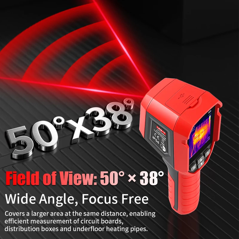 UNI-T UTi120S PLUS Thermal Cam - Nf 521 Thermal Imaging Camera recension och pris