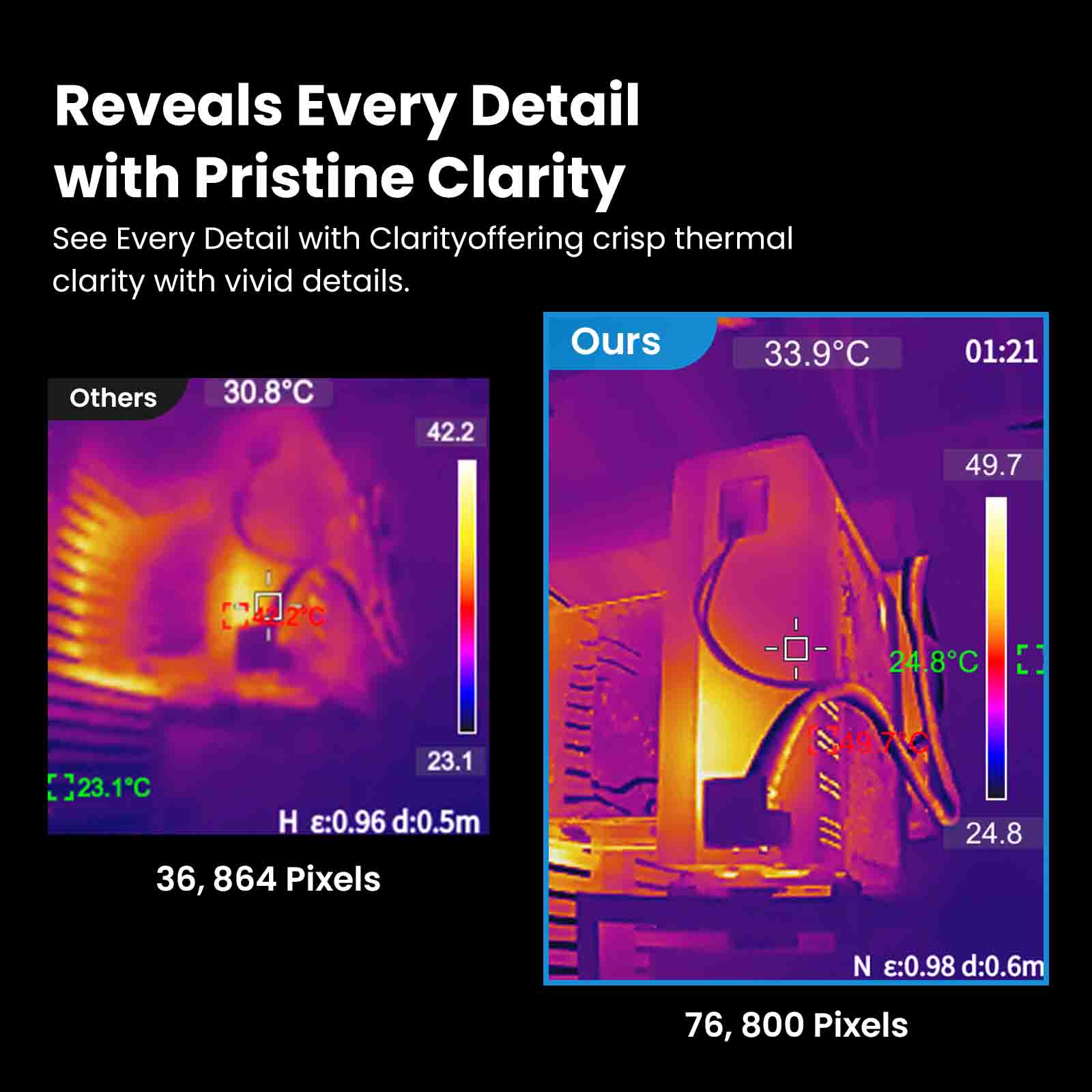 MILESEEY TR256E /B Upgraded Th - Nf 521 Thermal Imaging Camera recension och pris